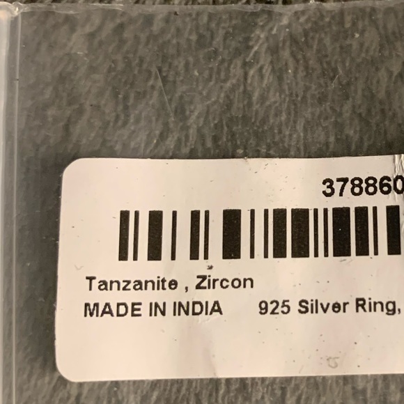 Sterling silver Genuine AA tanzanite ring 925 - Picture 9 of 9